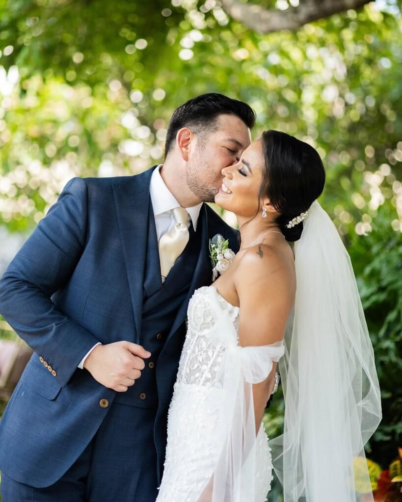 Retrato de los novios